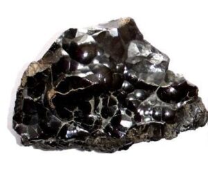 pierre de lithothérapie hématite brute mamelonnée