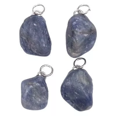 pendentif saphir poli