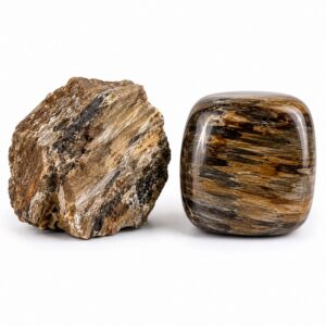 Bois Fossile (Bois Pétrifié) : Vertus, Bienfaits et Lithothérapie