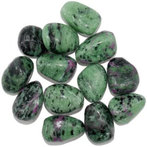 pierre de rubis sur zoisite