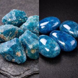 Apatite bleue
