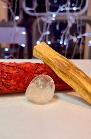 Trio purification – Sauge rouge, Palo Santo & Cristal de roche