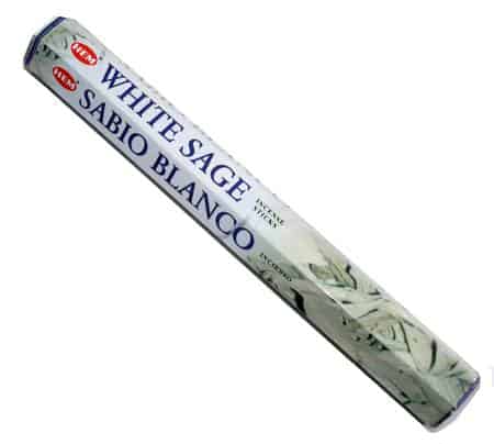 Encens sauge blanche en bâtons – Boîte de 20 – Image 2