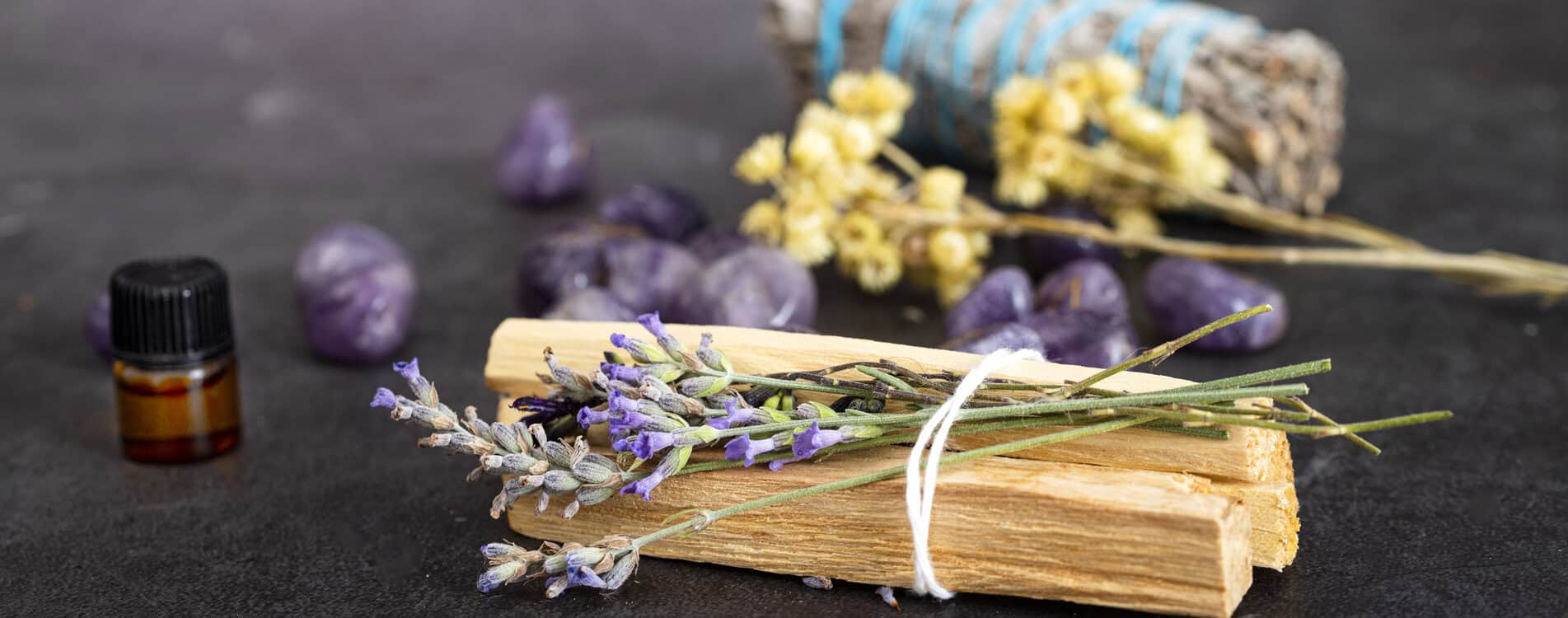 Trio purification – Sauge blanche, Palo Santo & Cristal de roche – Image 2